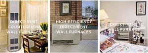 Direct Vent Wall Furnaces