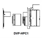 DVP-HPC1 High Performance Termination Cap Short Flue with Attached Slip and Wall Shield with Heat Shield