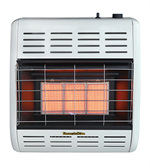 Infrared Barrier Plaque Grid 17,100 BTU Vent Free Wall Heater in Propane Gas HearthRite HRW17TL